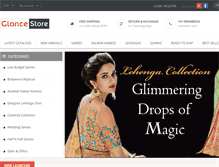 Tablet Screenshot of glancestore.com
